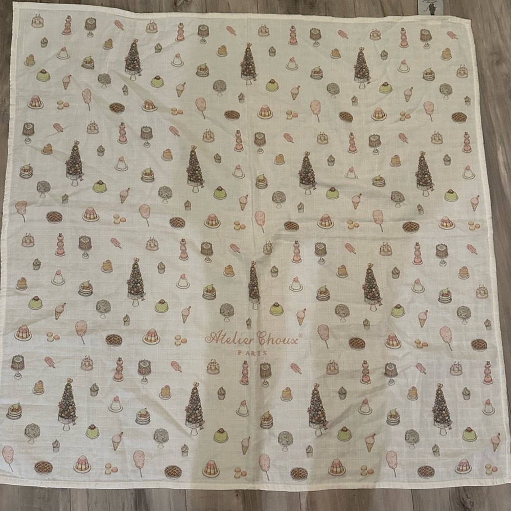 Atelier Choux baby blanket Beautiful and luxurious French brand